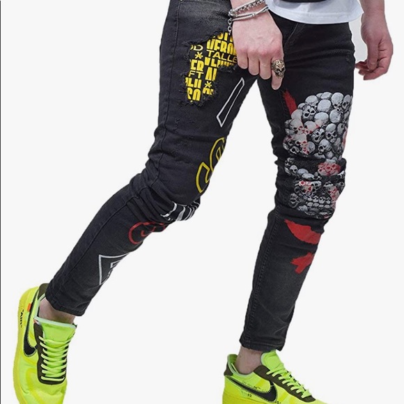 X WAY Men’s Pirate Jeans ..Size:34 - Picture 11 of 11